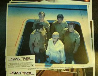 Star Trek Tmp Lobby Cards,  Very Fine,  Set Of 8,  Movie Posters,  Vintage 1979