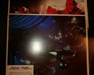Star Trek TMP lobby cards,  very fine,  set of 8,  movie posters,  vintage 1979 2