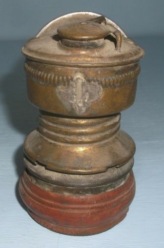 Vintage Shanklin Miner ' s Mining Carbide Lamp Lantern 5
