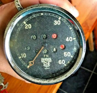 Vintage Smiths Ma Speedometer & Trip Meter Austin Morris Ariel Ajs Royal Enfield