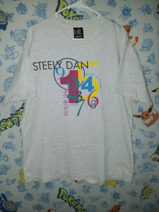 Vintage 90s Steely Dan 1994 Tour Rikki Dont Loose That Number T Shirt Giant Xl