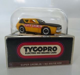 Tycopro Gremlin Ho Scale Rare Vtg Car Ht 50 Motor Tyco Pro Amc Slot Muscle