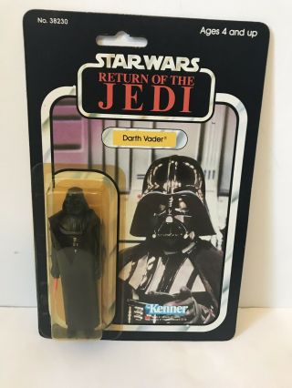 1983 Vintage Kenner Star Wars Return of the Jedi ROTJ Darth Vader MOC 77 Back 2