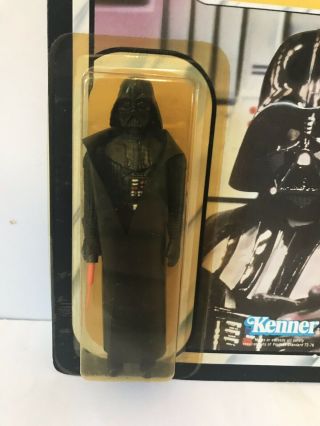 1983 Vintage Kenner Star Wars Return of the Jedi ROTJ Darth Vader MOC 77 Back 3