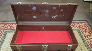 vintage starrett machinist tool box 7 drawer 3