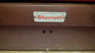 vintage starrett machinist tool box 7 drawer 6