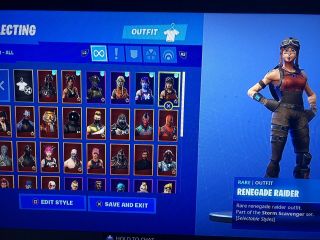 Fortnite (rare) Renegade Raider