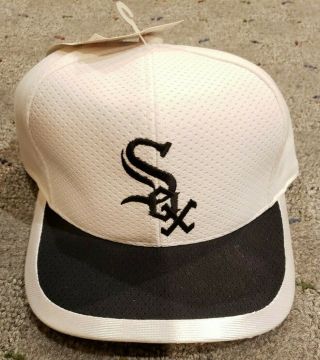 Nwt Chicago White Sox Drew Pearson Vintage Snapback Hat - Osfa
