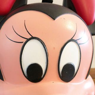 Vintage Walt Disney Aladdin Co.  Minnie Mouse Head Lunchbox No Thermos 3