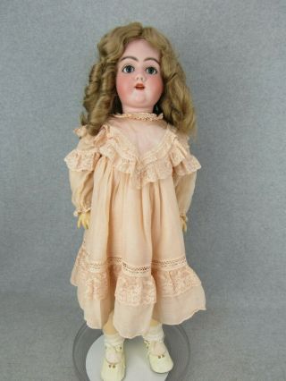 28 " Antique Bisque Head Composition German Dep Handwerck Doll Price Drop