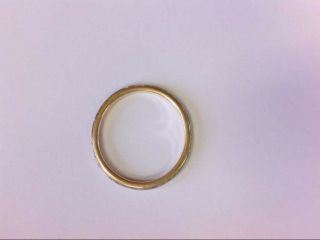 Plain and Simple Vintage 14K Y/W Gold Thin Band Ring.  8.  5 US Size.  BUY NOW 4