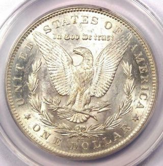 1891 - Cc Morgan Silver Dollar $1 - Anacs Au58 Details - Looks Ms Unc - Rare Coin