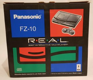 Rare Panasonic Real 3do Fz - 10 Interactive Retro Vintage Japan