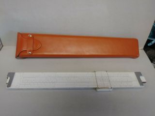 1966 VINTAGE KEUFFEL & ESSER Co.  SLIDE RULE,  Duplex Decitrig 68 - 1210 6