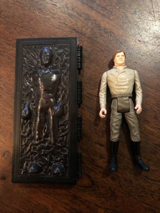 Vintage Kenner Star Wars 1984 Han Solo In Carbonite Last 17 Complete