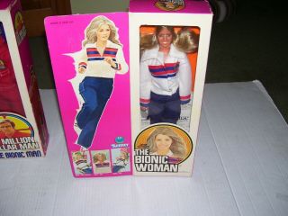 Misb 1st/ed Rare Blue Eyes Bionic Woman From Six Million Dollar Man Kenner