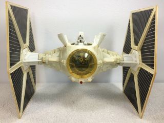 Vintage Kenner Star Wars A Hope 1978 White Tie Fighter Ship Lights