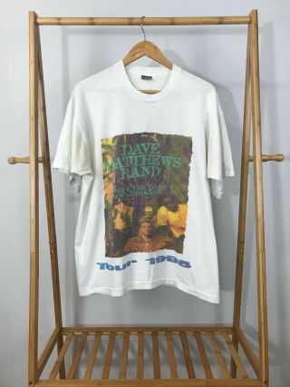 Vtg Dave Matthews Band Under The Table And Dreaming 1995 Tour T - Shirt Sz Xl Rare