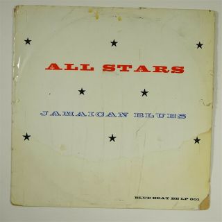V/a " Jamaican Blues " Rare Reggae Lp Blue Beat Uk