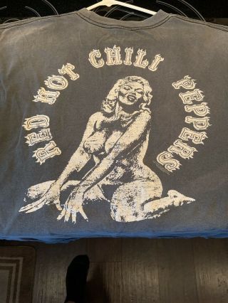 Vintage Red Hot Chili Peppers Xl T - Shirt Rare,  Aaa,  Marilyn Monroe Print