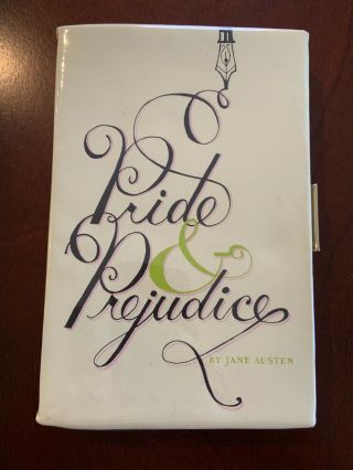 Rare Kate Spade Book Of The Month Pride And Prejudice Clutch Purse