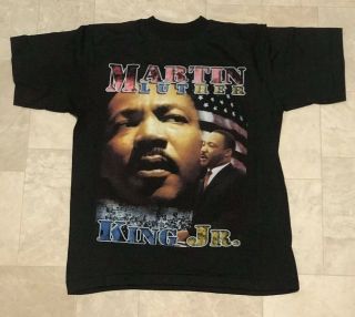 Vtg Martin Luther King Rap T - Shirt Xl Deadstock