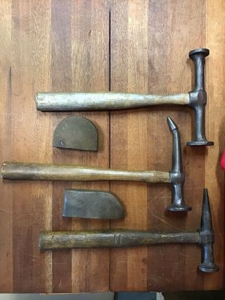 Vintage Fairmount Tools Auto Body Hammers & Dolly’s / Anvils Bump & Paint Tools