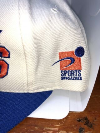 Vintage Sports Specialties NBA York Knicks Hat Cap SnapBack Blue White 2