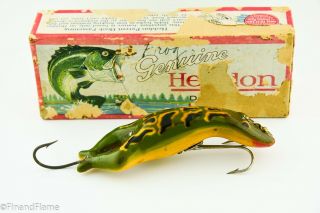 Heddon Dowagiac Vintage Luny Frog Lure In Correct Box Et1