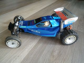 Vintage Kyosho Turbo Ultima 1/10 Rc Buggy Car 2wd Rc10