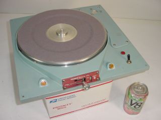 Vintage Russco Studio Pro B Broadcast Transcription Turntable W/ Bodine Nyc - 12