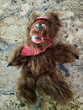 Vintage Coors Light Beer Wolf Fuzzy Doll 12 Inches