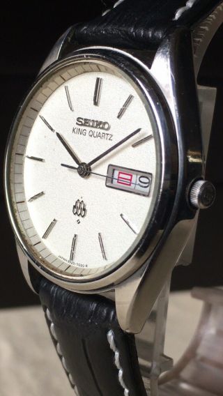 Vintage SEIKO Quartz Watch/ KING TWIN QUARTZ 9923 - 7020 SS 1979 3