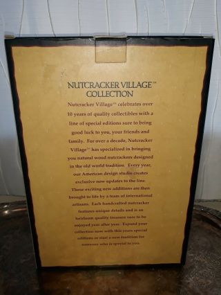 Nutcracker Village Equestrian Figure Rare Collectible Vintage 3