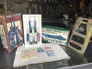 Vintage Takatoku Toys 1/3000 Macross Storm Attacker Sdf - 1 Complete W/ Box Japan
