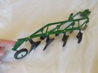 Oliver 4 Metal Bottom Toy Plow Vintage 1/16 Toy Ertl