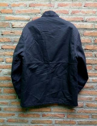 Vintage 90s BEN DAVIS USA Coat Blanket Lined Black jacket Mens Medium 7