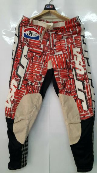 Vintage Motocross Jt Racing Usa Pants Size 32