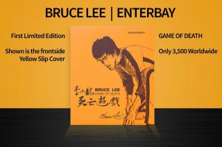 BRUCE LEE - Enterbay RARE 1st EDITION • BONUS Collectible BL Cards 2
