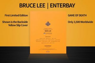 BRUCE LEE - Enterbay RARE 1st EDITION • BONUS Collectible BL Cards 3