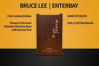 BRUCE LEE - Enterbay RARE 1st EDITION • BONUS Collectible BL Cards 6