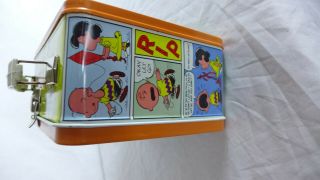 Vintage 1959 Peanuts Metal Lunchbox with Thermos Snoopy Collectible RUSTED 5
