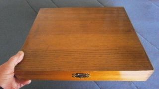 VINTAGE ADDIS WOOD CARVING SET 5