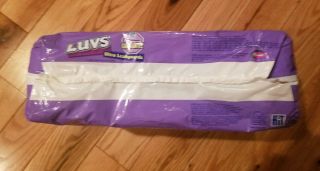 Vintage Luvs Ultra Leakguards Barney Themed Diapers Size 3 - 40 Count 5