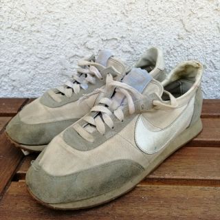 1980 Rare Og Nike International Running Shoes Vintage White 7 K128