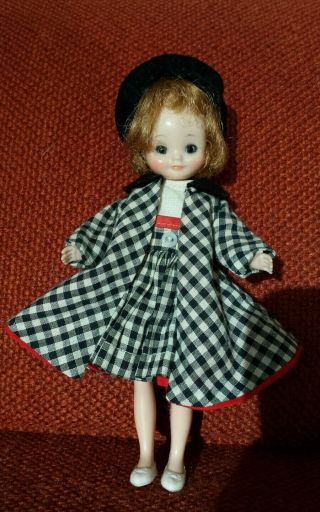 Vintage 8 " American Character Betsy Mccall Doll Strawberry Blonde,  Clothing