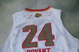 Vintage Adidas NBA 2011 All Star Game Kobe Bryant 24 Jersey Size Youth XL. 6