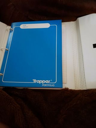 Vintage 1980s Dark Green Mead Trapper Keeper Folder Binder.  Very 4