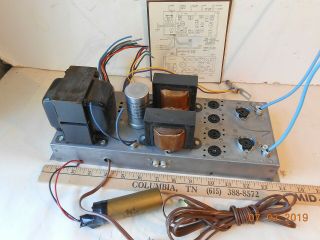 Vintage Datom Stereo Tube Amp Amplifier 7189