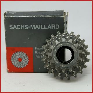 Nos Sachs Freewheel 8s Speed 13 - 24t Vintage 80s 90s For Campagnolo Shimano